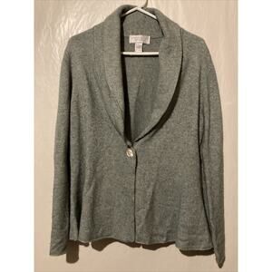 United States Sweaters Wool Angora Cashmere Blend Gray Very Soft Size Medium